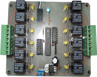 پروژه کنترل 12 رله با پورت USB کامپیوتر-AVR و C شارپ	